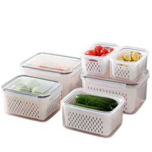 Lidded Basket-style Food Storage Container