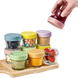 (4 oz) Glass Storage Jar