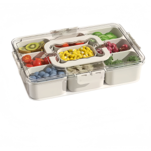 Multifunctional Compartmented Plastic Storage Box